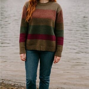 AMERICAN EAGLE
Outfitters 100%
Lambs Wool Pullover Sweater
Multicolor Sz large